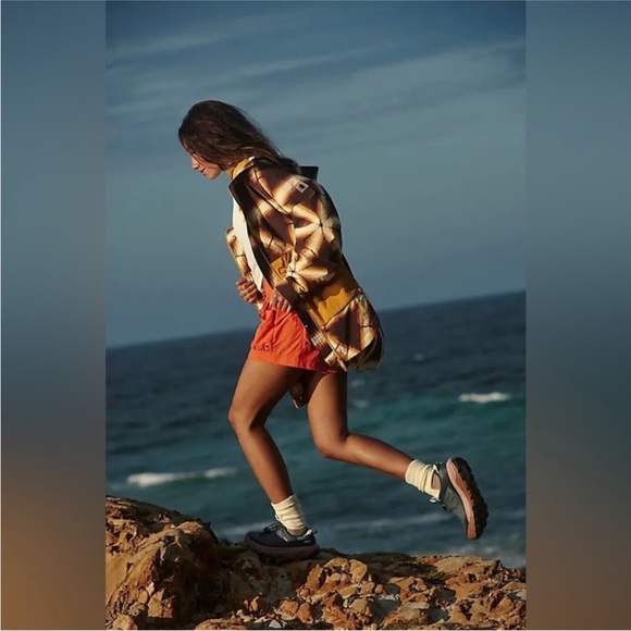 Free People Movement Singin’ in The Rain Printed Packable Jacket - Picture 4 of 5